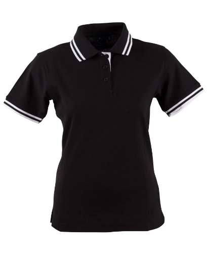 Picture of Winning Spirit, Ladies Truedry Contrast S/S Polo